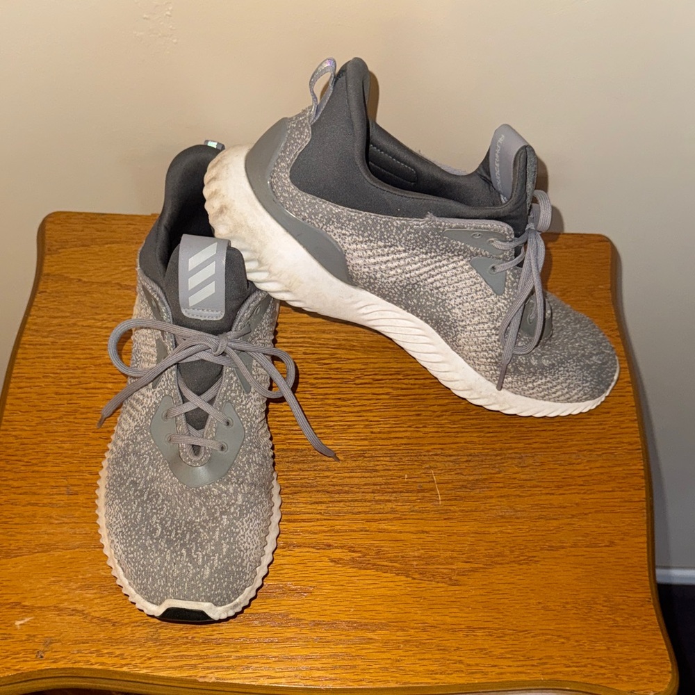 adidas Gray Athletic Shoes